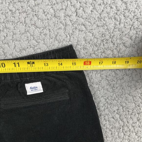 Katin Corduroy Kord Patio Shorts Boys Large 14-16 Elastic Drawstring Surf - Picture 8 of 11